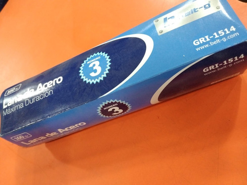 Lanilla De Acero Para Caretear #05 #03 De 400grs/160 Grs