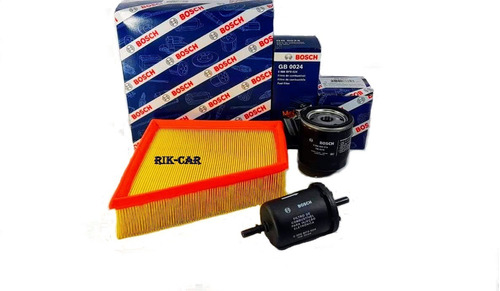 Kit Filtros Bosch Aire Aceite Nafta Vw Fox Suran 1.6 8v