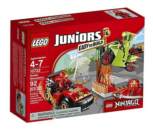 Lego Juniors Serpiente Enfrentamiento 10722 Juguete De 4-7 A