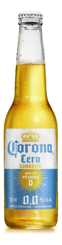Kit 6 Cervejas Corona Long Neck 330ml Cero Sunbrew Mexicana