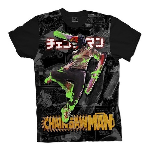 Camiseta Chainsaw Man Anime #2