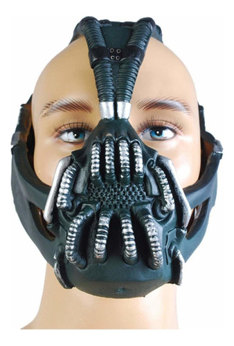 Batman Bane Máscara De Cosplay Media Cara Disfraz Unisex