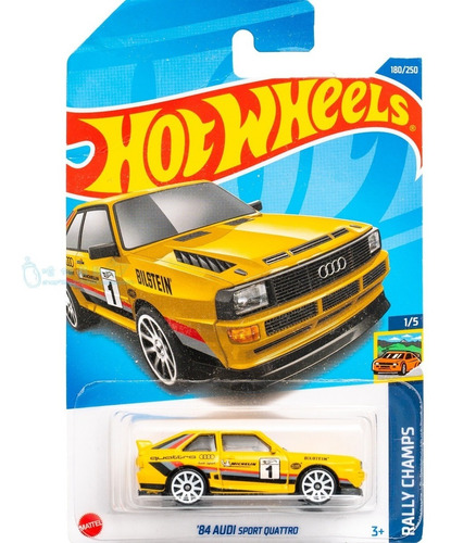 Hot Wheels 180/250 Audi Sport Quattro 1984 1:64 2022 
