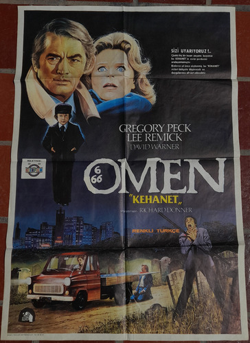 Afiche De Cine Original The Omen - La Profecia - 1976