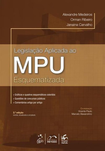 Legislação Aplicada Ao Mpu Esquematizada