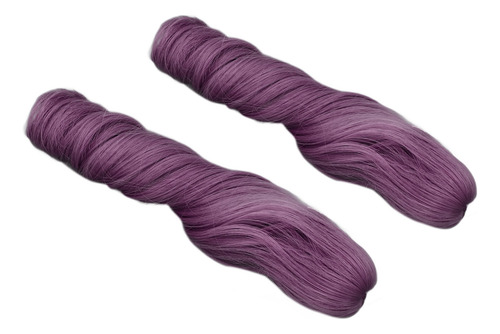 Peluca Doll Curls, 2 Unidades, Pelo De Seda Suave A Alta Tem