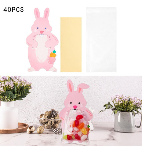 Cbq Pascua Conejo Bolsas Conejo Dulces Cajas Lindo Regalo