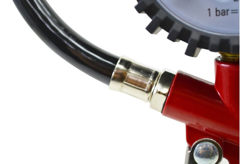 Chave De Impacto Pneumática 1/2'' + Calibrador E Manômetro