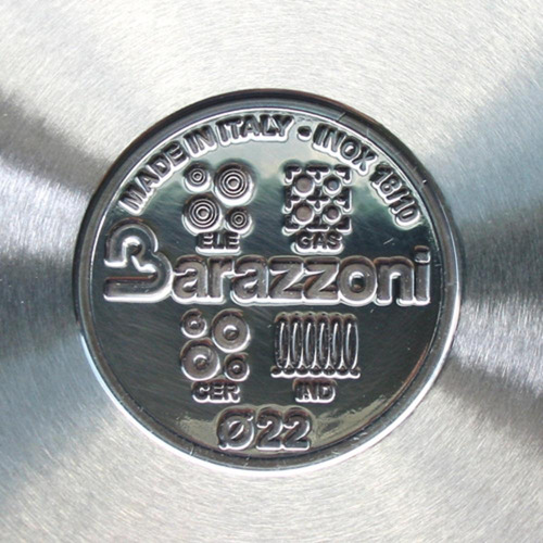 Imagem 2 de 5 de Panela De Pressão 5l Inox Italiana - Barazzoni