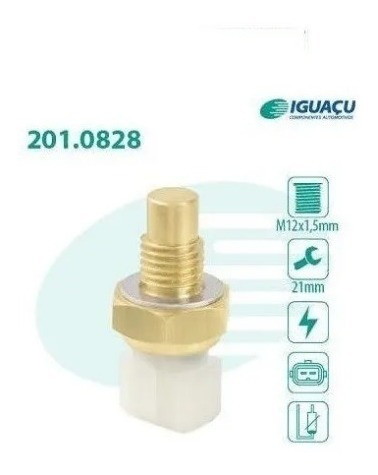 Sensor Temperatura Clio R19 1.2/1.4/1.6/1.8 90/98