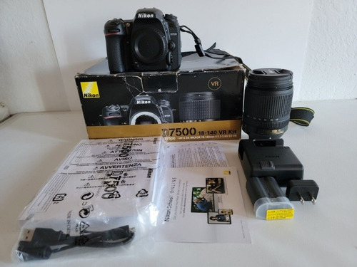 Imagen 3 de 3 de Cámara Réflex Nikon D7500