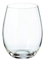 Comprar Copas Sin Pie 550cc Copón Sin Tallo Vino Vaso Cristalino X4