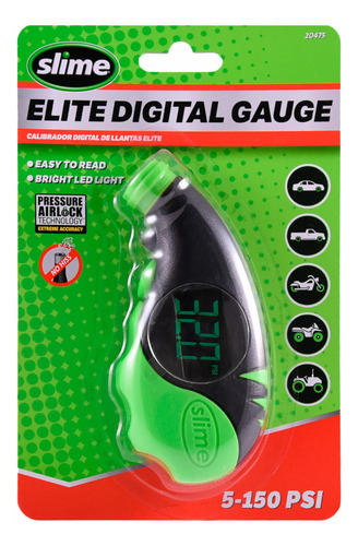 Calibrador De Presión Digital Para Llantas Compacto Slime