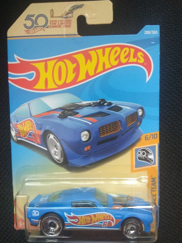 Hot Wheels 70 Pontiac Firebird 50 Race Team 6/10 5t0