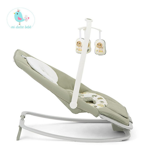 Imagen 6 de 10 de Silla Vibradora Bebe Mecedora Musical Joie Dreamer B1207 Leo