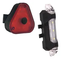 Comprar Luces Para Bicicleta Trasera Delantera Led Recargables Usb Color Rojo