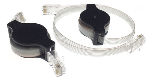 A Red Lan Ethernet Retráctil Portátil Rj45 Cat 5 5e De 2