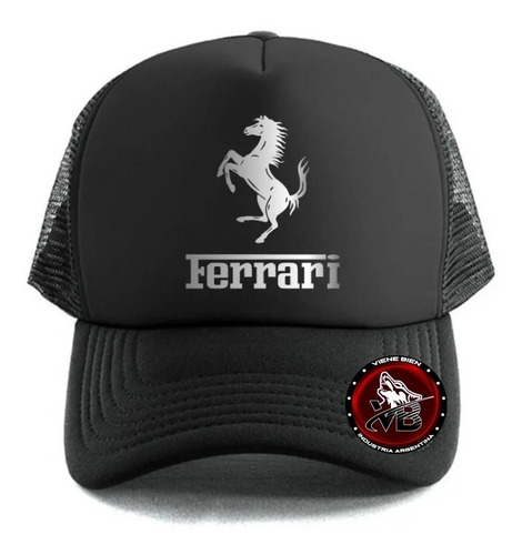 Gorra Ferrari Autos Trucker (gorrasvienebien)