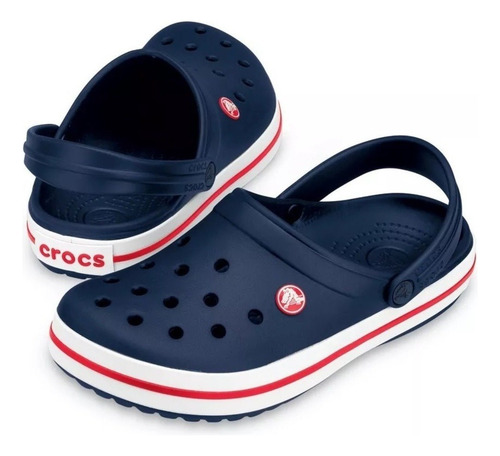 Crocs Originales Crocband C11016 C001 Negro Hombre Dama