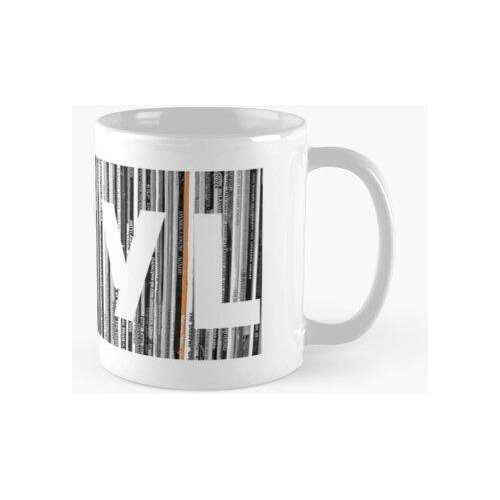 Taza Registros De Vinilo (colector) Calidad Premium