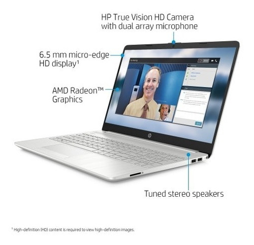 Laptop Hp 15-gw0023od 15.6 Amd Ryzen 3-3250u 8gb 1tb Radeon