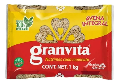 Avena Integral Granvita 1 Kg