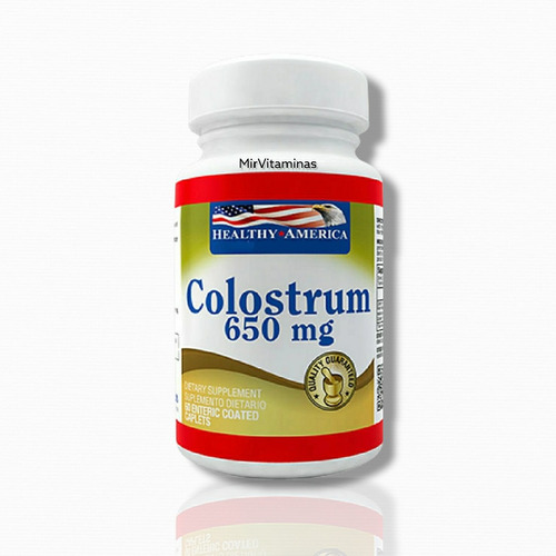Colostrum 650 Mg ×60 Healthy America