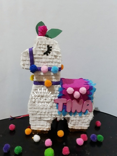 Mini Piñata Llama (21cm) Envíos A Todo El País!