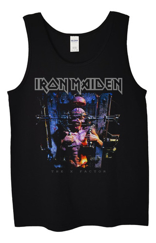 Polera Musculosa Iron Maiden The X Factor Metal Abominatron