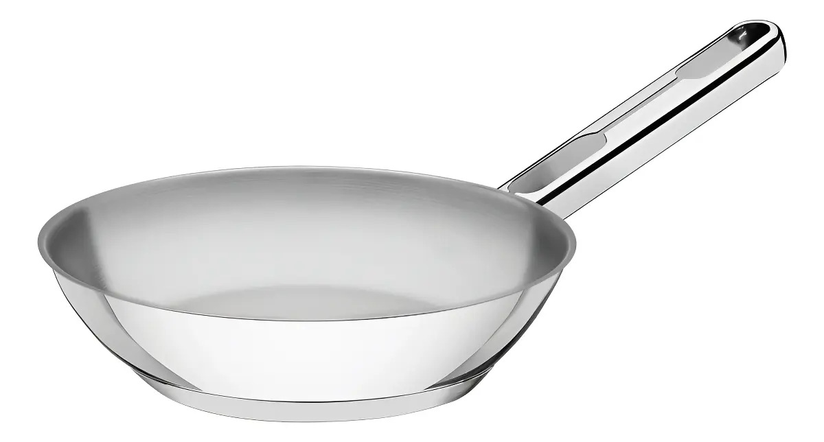 Frigideira Allegra Aço  Inox Com Fundo Tríplice 28cm Tramontina