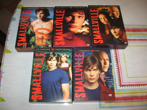 Smallville Superman Temporadas 1 A 5 Dvd Leer Descripcion