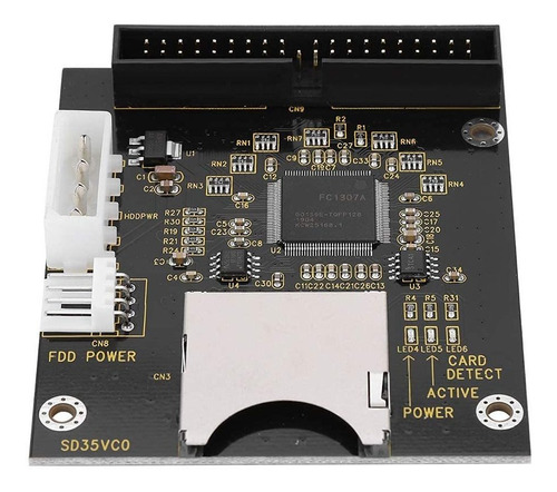 Cuifati Convertidor Memoria Sd 3.5 40 Pin Ide Adaptador