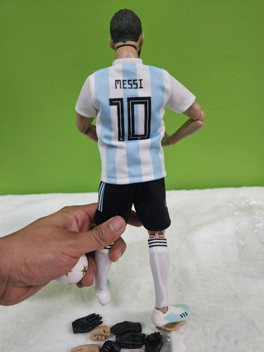 Figura Barcelona Leonel Messi Argentina Astro Fútbol 28cm