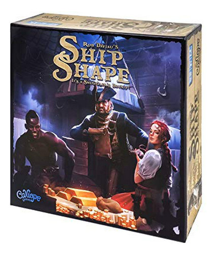 Calliope Games Shipshape 3d Puzzle And Bidding Boardgame