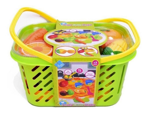 El Duende Azul Canasta Frutas Y Verduras C/abrojo Jlt 7303