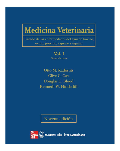 Radostits: Medicina Veterinaria Grandes Animales 9ª Ed 4 Vol