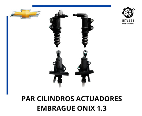 Par Cilindros Actuadores Embrague Onix 1.3