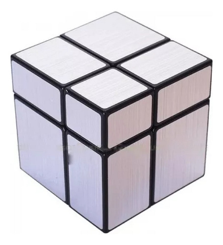 Cubo Mirror Plateado 2x2 Qiyi