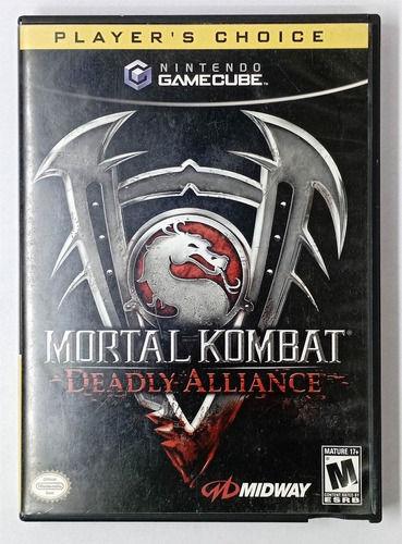 Mortal Kombat: Deadly Alliance Nintendo Game Cube Rtrmx Vj 