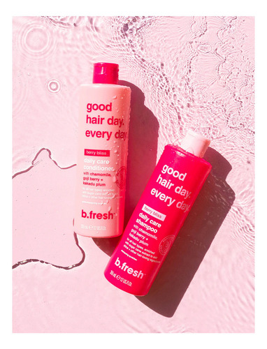 Shampoo Diario B.fresh Bayas Brillo Y Cuidado Capilar