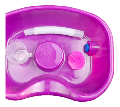 Lavabo De Cabecera Para Lavabo, Bañera De Lavado Violeta
