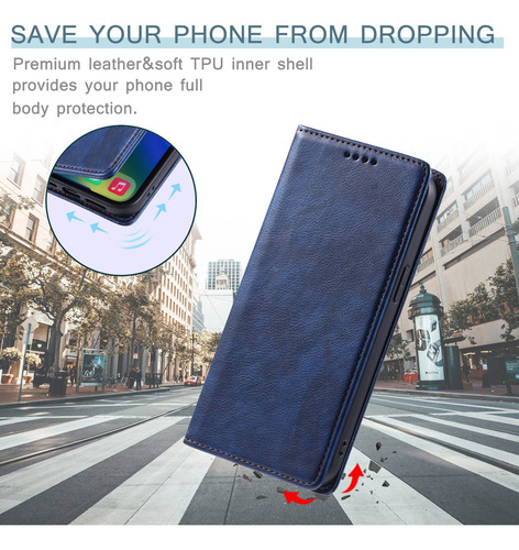Funda Tipo Cartera Para Teléfono Redmi 13c 12 10 10c 9 11a