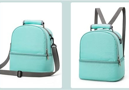 Lonchera, Mochila De Doble Capa Para Leche Materna