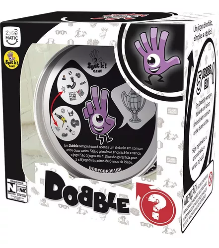 Dobble Futebol Corinthians Jogo De Cartas Festa Amigos Top