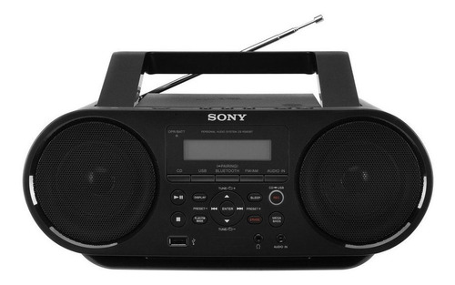 Imagen 1 de 2 de Radiograbadora Sony Zs-rs60 Bluetooht Nfc Sonido Mega Bass