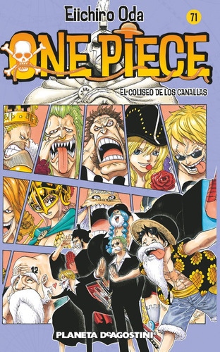 One Piece Nãâº 71, De Oda, Eiichiro. Editorial Planeta Cómic, Tapa Blanda En Español