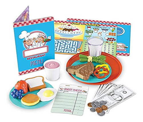 Learning Resources Sirve Para Restaurante Play - 35 Piezas,