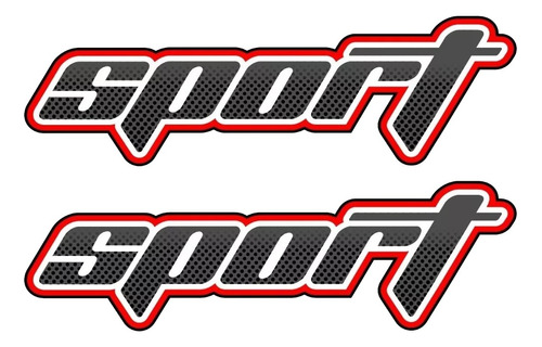 Par Adesivo Emblema Caçamba Ford Ranger Sport 2009 Spt09 Fgc