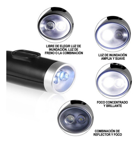 Lampara Lectura Cuello Led Ganso Cama Flexible Manos Libres