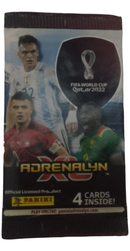 10 Sobres De Tarjetas Panini Adrenalyn Xl Qatar 2022 